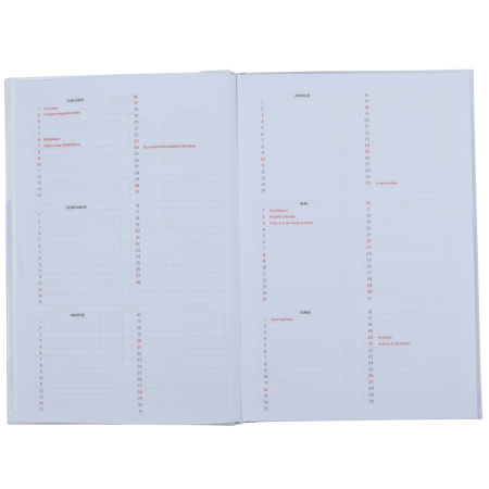 Agendă B5 cusută personalizată [3]