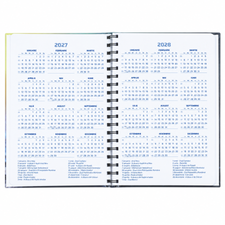 Agendă B5 spiralată personalizată [2]