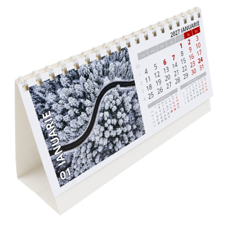 Calendare - Calendar birou cu imagini, personalizat