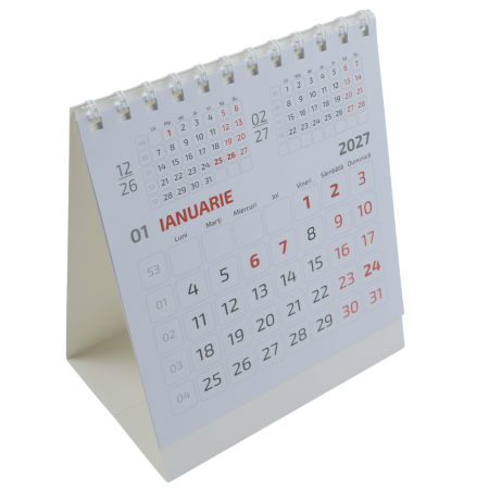 Calendare stoc - Calendar de birou 2 culori