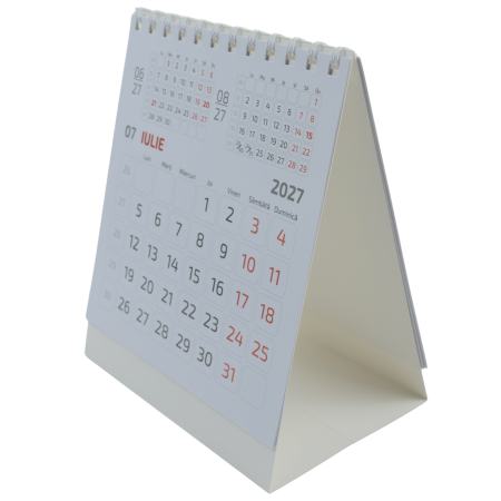 Calendar de birou 2 culori [2]