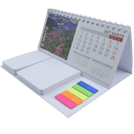 Calendar de birou cu notes și post-it [1]