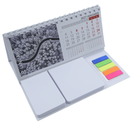 Calendare stoc - Calendar de birou cu notes și post-it