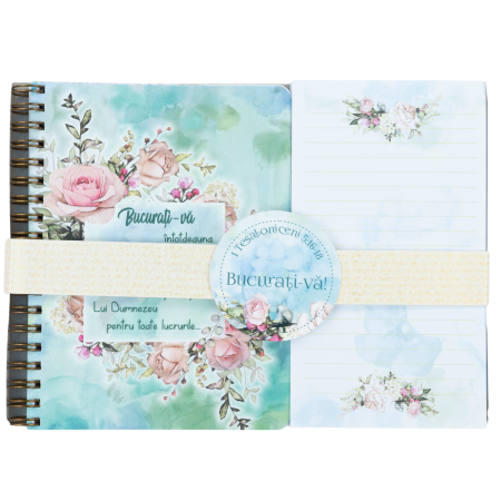 Set cadou notes spiralat & blocnotes [7]