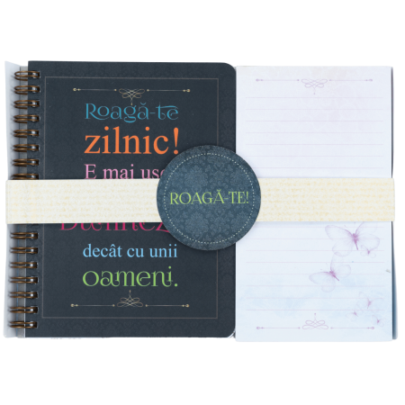Set cadou notes spiralat & blocnotes [3]