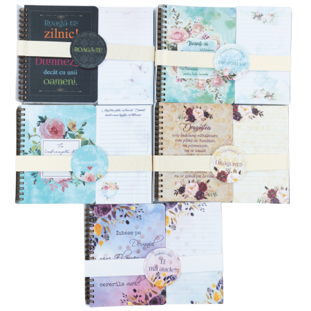 Cadouri - Set cadou notes spiralat & blocnotes