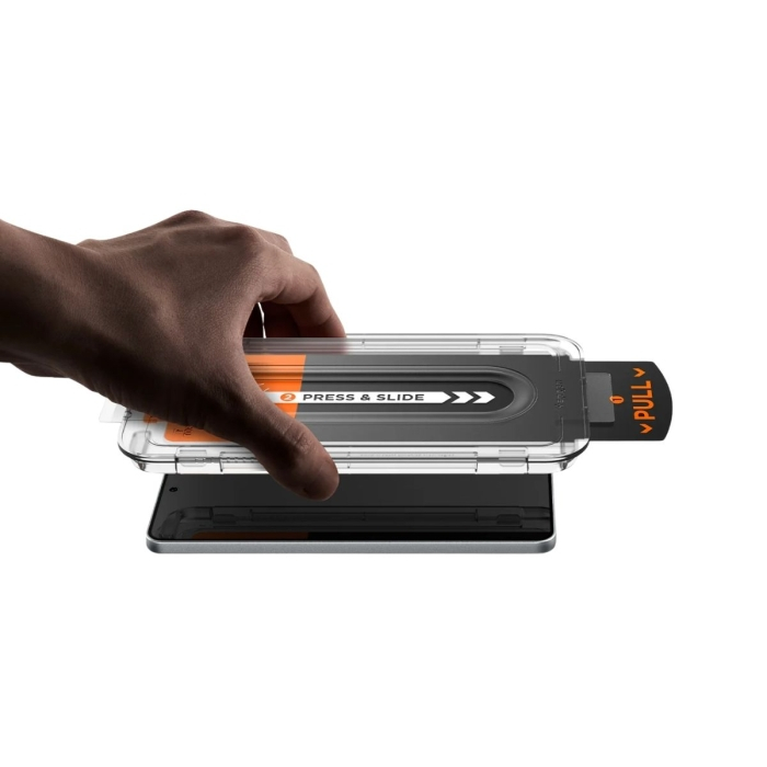 Folie sticlă pentru iPhone 17 Pro / 17 / 16 Pro Spigen Glas.tR EZ FIT Pro [2]