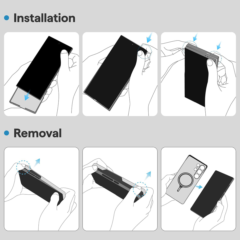 Husa Aramid Fiber MagSafe - iPhone 16 - Black [6]