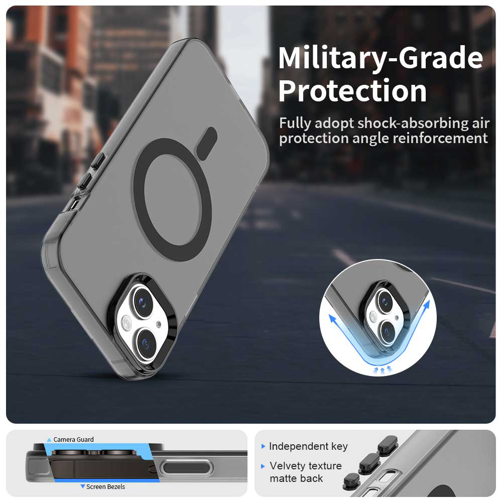 Husa CandyCase - iPhone 15 - Black [4]