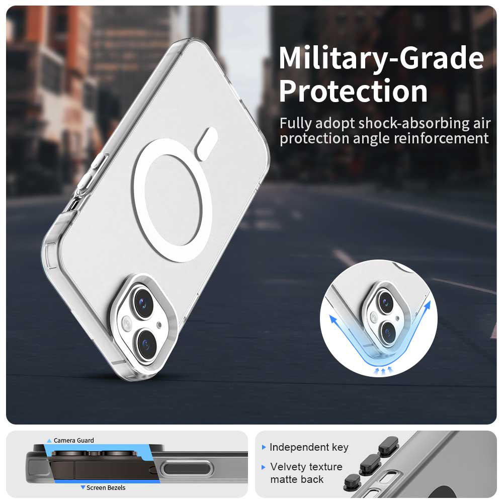 Husa CandyCase - iPhone 15 - White, Alb [3]