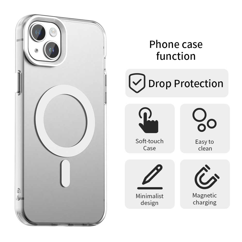 Husa CandyCase - iPhone 15 - White, Alb [5]