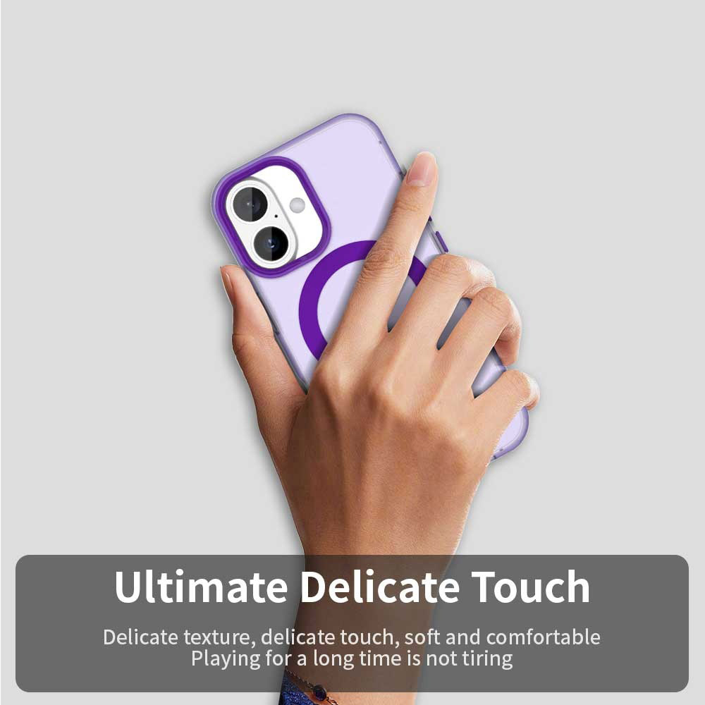 Husa CandyCase MagSafe  pentru iPhone 16 - Purple [3]