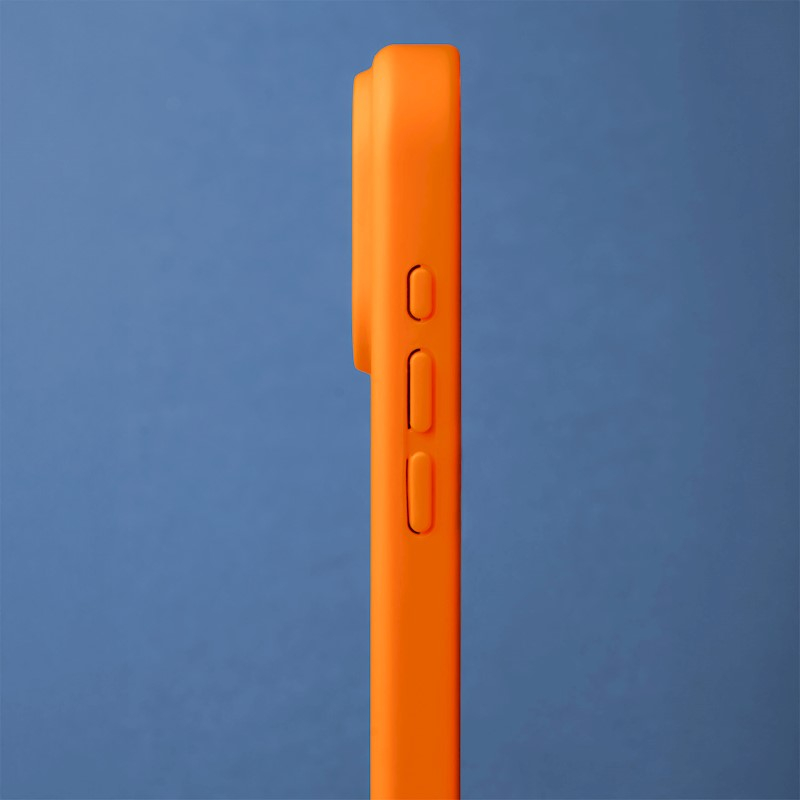 Husa cu magnet ,Margini Subtire pentru Samsung Galaxy S25 Ultra, culoare Portocaliu [3]