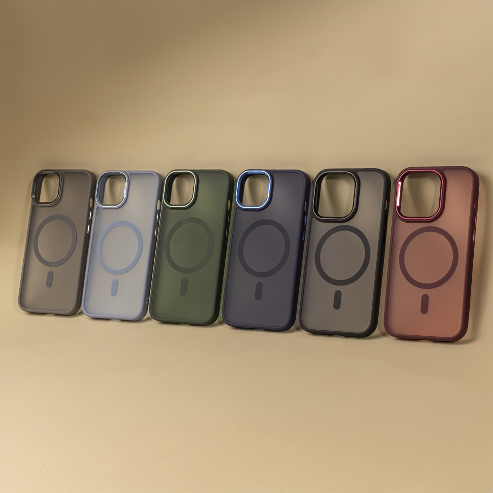 Husa de protectie pentru Samsung Galaxy S24 FE, MagSafe, Ultra Slim, Flexibila, Clear Case, Albastru Deschis Transparent [8]