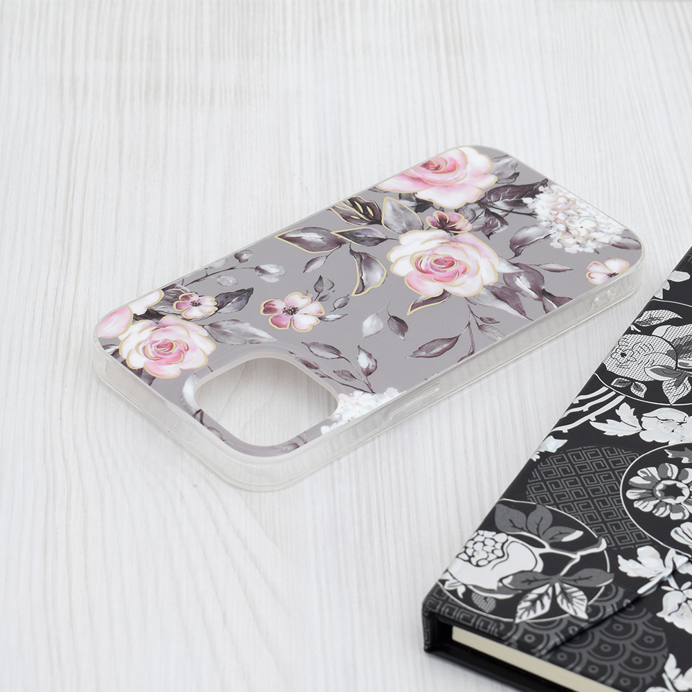Husa Marble Series - iPhone 15 - Bloom Ruth Gray [4]