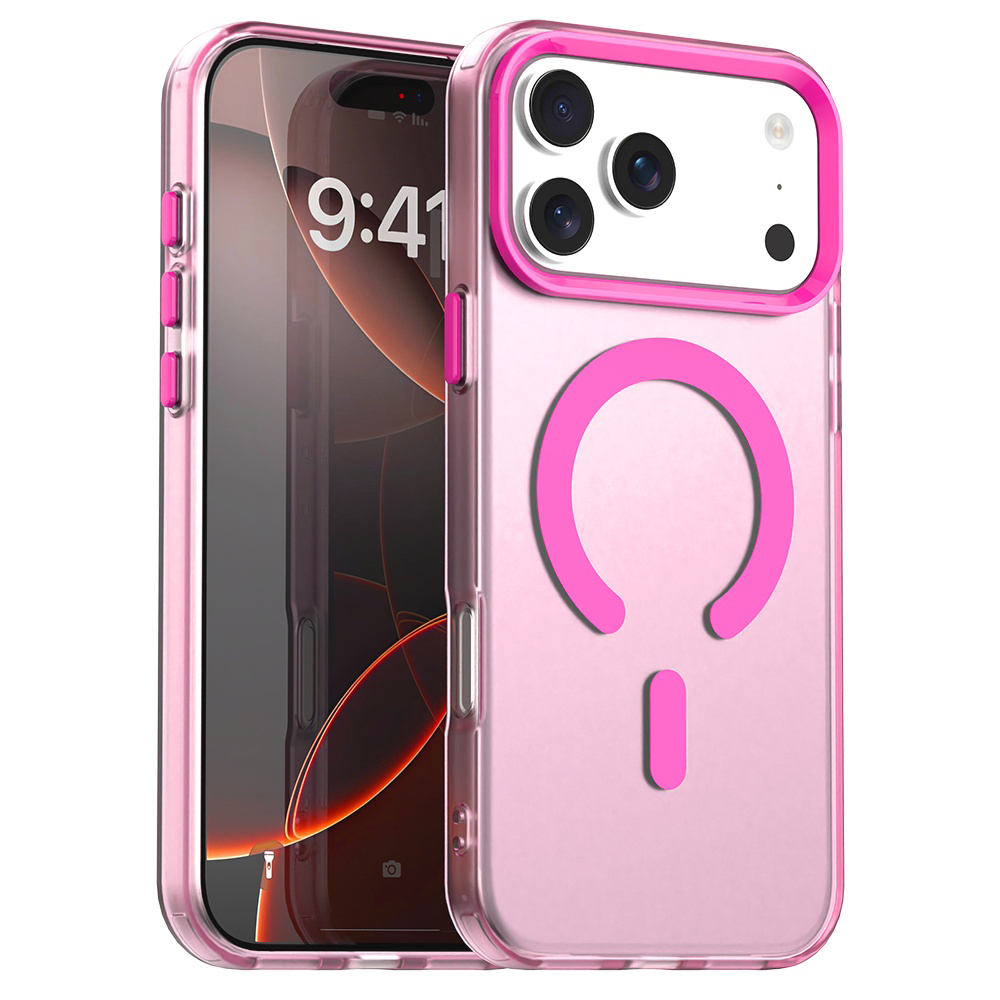Husa pentru iPhone 17 Pro,CandyCase MagSafe - iPhone 17 Pro - Roz, Pink [6]