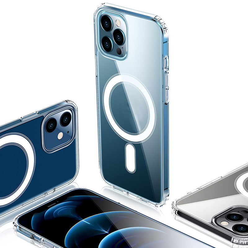 Husa Premium Anti Shock 1,5 mm Mag case pentru Samsung Galaxy S25 Ultra, transparent [5]