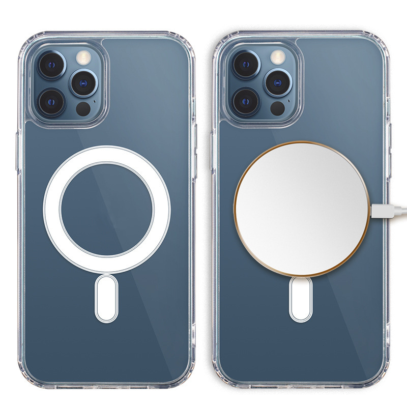 Husa Premium Anti Shock 1,5 mm Mag case pentru Samsung Galaxy S25 Ultra, transparent [6]