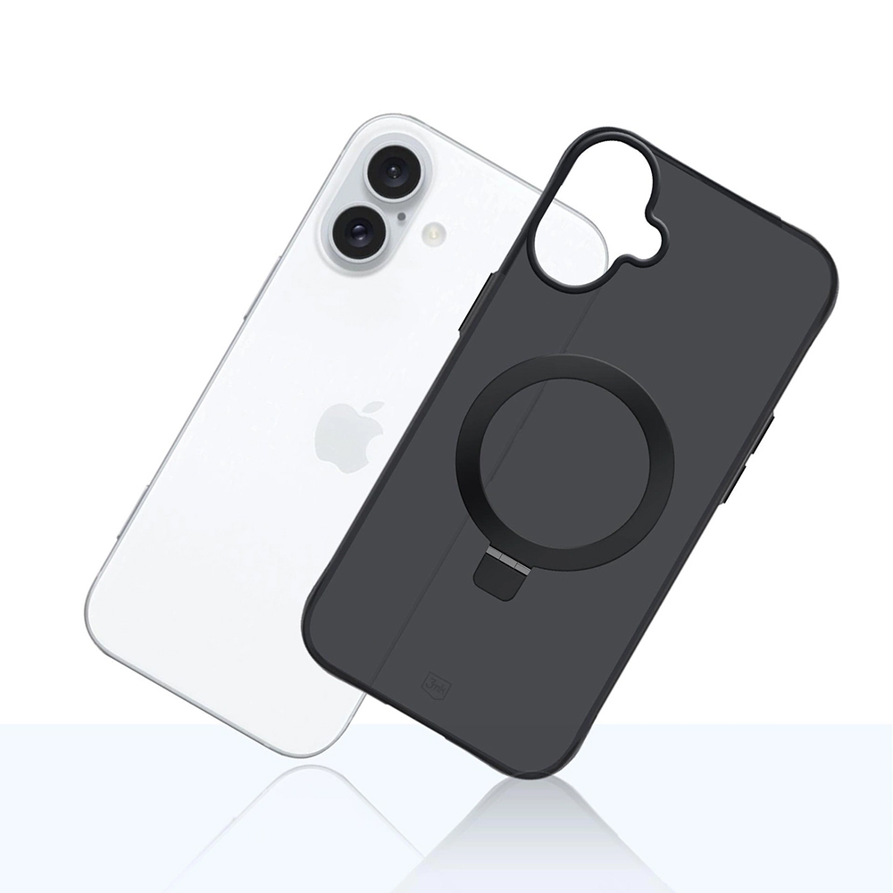 Husă Smoke Case Mag&Stand pentru iPhone 17 - Black [2]