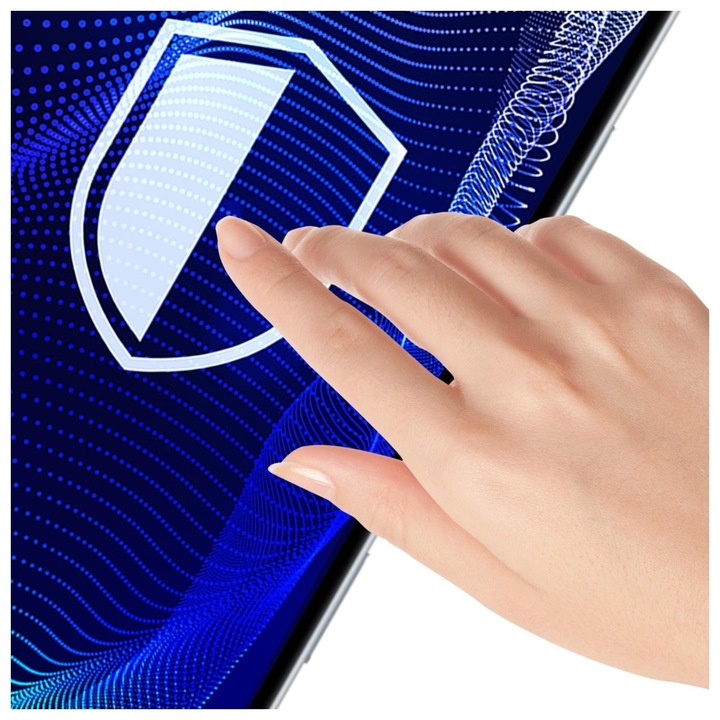 Sticla hibrida de protectie 3MK FlexibleGlass Pro pentru iPhone 17 Pro Max, 7H, 0,30 mm, set cu accesorii de montaj [4]