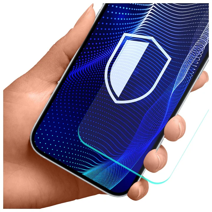 Sticla hibrida de protectie 3MK FlexibleGlass Pro pentru iPhone 17 Pro Max, 7H, 0,30 mm, set cu accesorii de montaj [2]