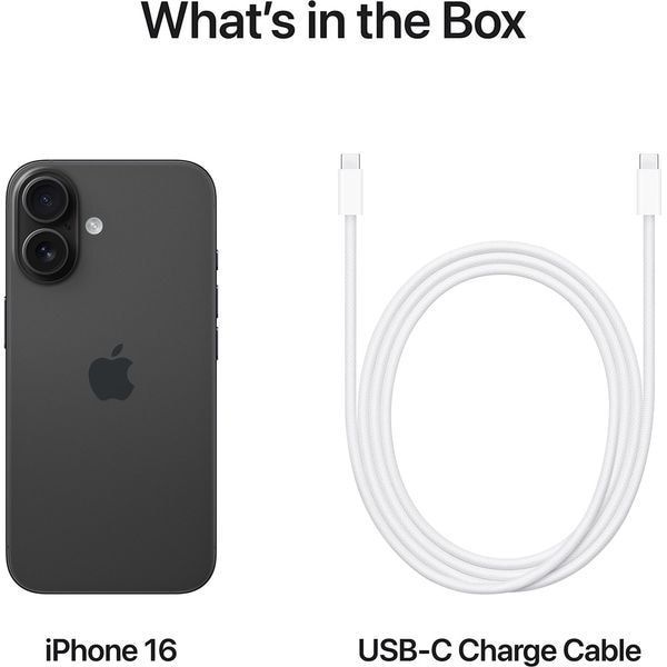 Telefon mobil Apple iPhone 16, 128GB, 5G, Black , Nou, Sigilat, Garantie 2 ani [6]