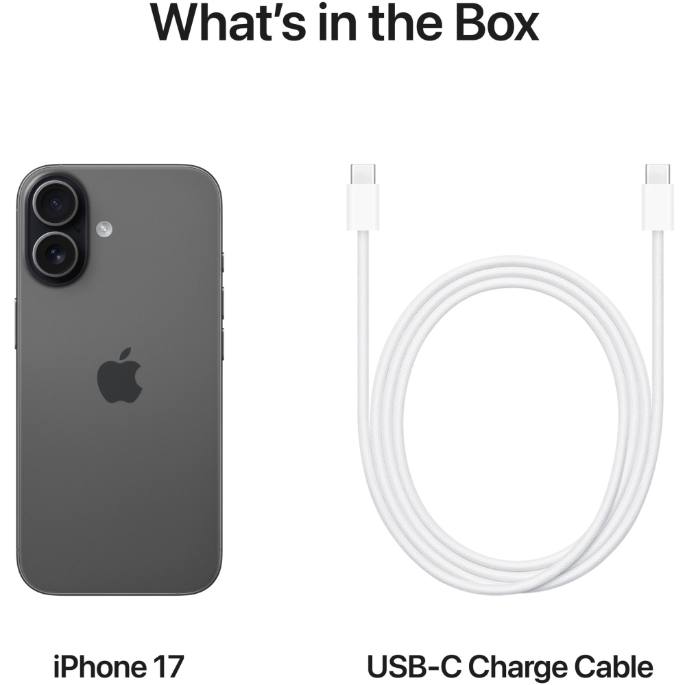 Telefon mobil Apple iPhone 17, 256GB, 5G, Black, Nou Sigilat, Garantie 2 ani [3]