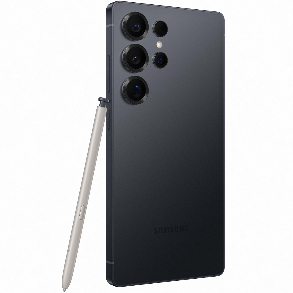 Telefon mobil Samsung Galaxy S25 Ultra, Dual SIM, 12GB RAM, 512GB, 5G, Titanium Black, Nou, Desigilat, Baterie 100%,Garantie 2 ani [12]