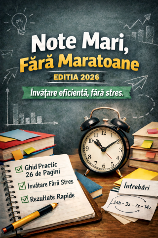 Ghiduri Ebook - Ghid „Note Mari, Fără Maratoane" (Ediția 2026)