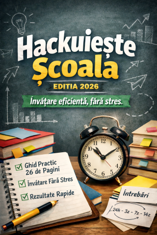 Ghiduri Ebook - Ghid pentru invatare eficienta Hackuieste Scoala