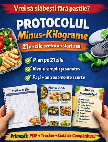 Ghiduri Ebook - Ghid „Protocolul Minus-Kilograme”