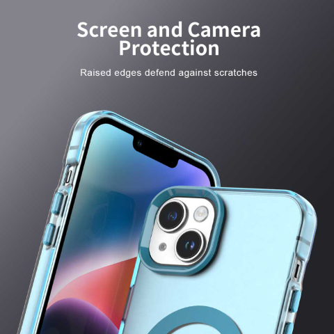 Husa CandyCase MagSafe - iPhone 15 - Blue [4]