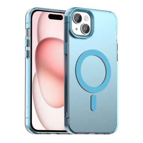 Huse protectie Telefoane Mobile - Husa CandyCase MagSafe - iPhone 15 - Blue