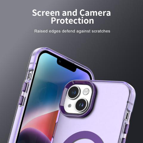 Husa CandyCase MagSafe - iPhone 15 - Purple [5]