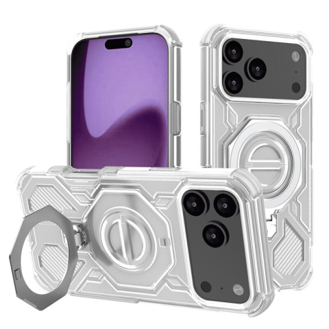 Husa tip Carbon Shield PRO - iPhone 15 - White Transparent [1]