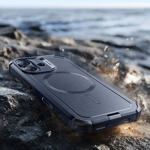 Husa ESR pentru iPhone 17  - Cyber Halolock -- Blue, Albastru [4]