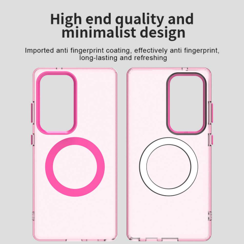 Husa pentru Samsung Galaxy S25 Ultra, CandyCase MagSafe, Pink, Roz [1]