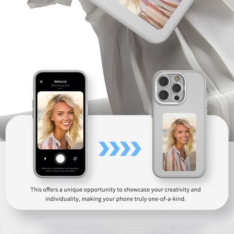 Husa SmartScreen NFC - iPhone 15 - Black Negru [4]