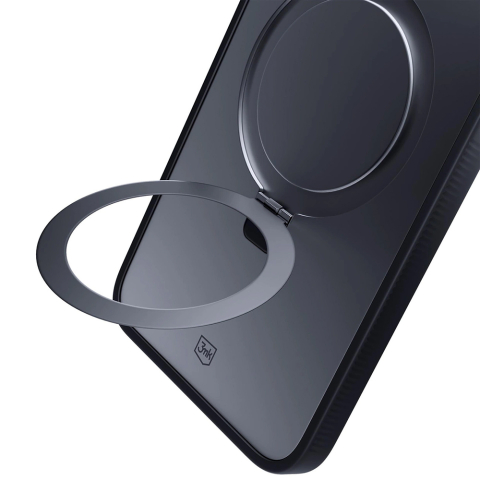 Husă Smoke Case Mag&Stand pentru iPhone 17 - Black [2]