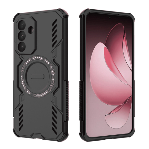 Husa tip ArmorMag  pentru Samsung Galaxy A56, culoare Black, Negru [3]