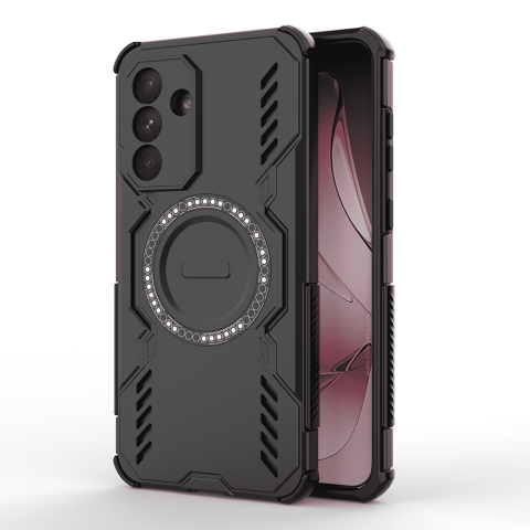 Huse protectie Telefoane Mobile - Husa tip ArmorMag  pentru Samsung Galaxy A56, culoare Black, Negru