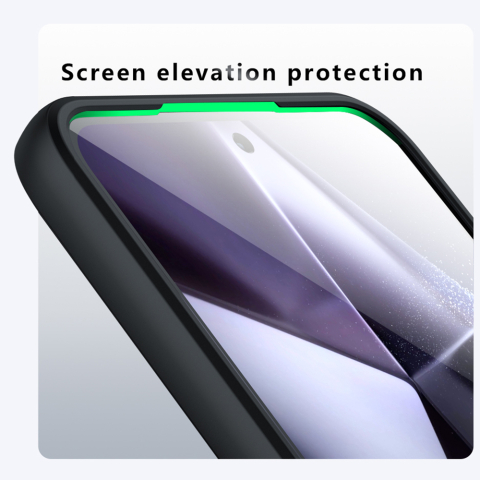 Husa tip MagSafe pentru Samsung Galaxy A56 , culoare Frosted Black, Negru [4]