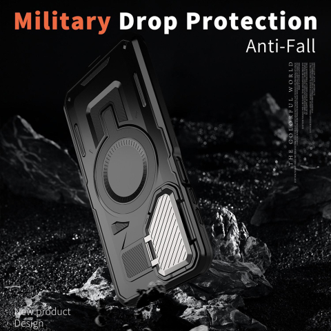 Huse tip CamVault MagSafe pentru Samsung Galaxy A56 5G , culoare Black, Negru [4]