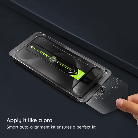 Set de 2 Folie protectie pentru iPhone 17 Pro Max, TITAN GLASS, sticla temperata, tehnologie automata de eliminare a prafului, advanced touch sensitivity, acoperire oleofoba, anti-amprente, 6.9 inch [5]