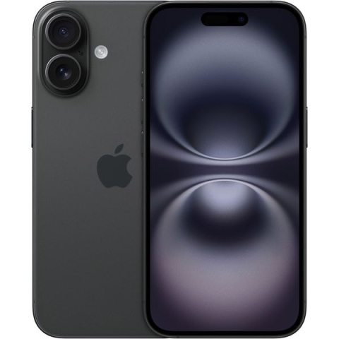 Telefoane Mobile - Telefon mobil Apple iPhone 16, 128GB, 5G, Black , Nou, Sigilat, Garantie 2 ani
