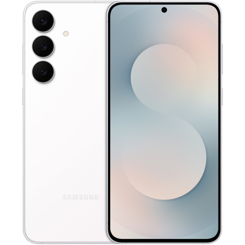 Samsung - Telefon mobil Samsung Galaxy S25 FE, Dual SIM, 8GB RAM, 128GB, 5G, White, Nou, Sigilat, Garantie 2 ani