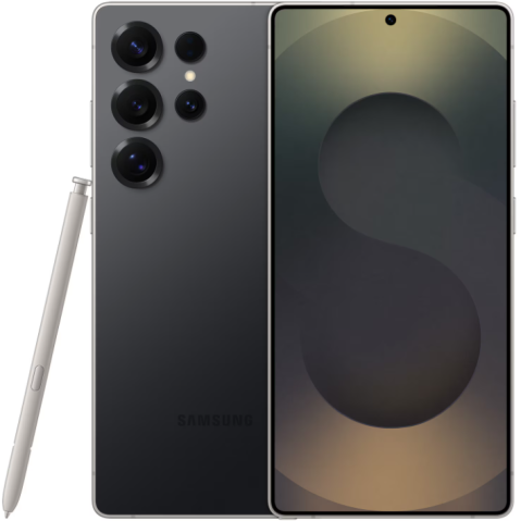 Samsung - Telefon mobil Samsung Galaxy S25 Ultra, Dual SIM, 12GB RAM, 512GB, 5G, Titanium Black, Nou, Sigilat, Garantie 2 ani