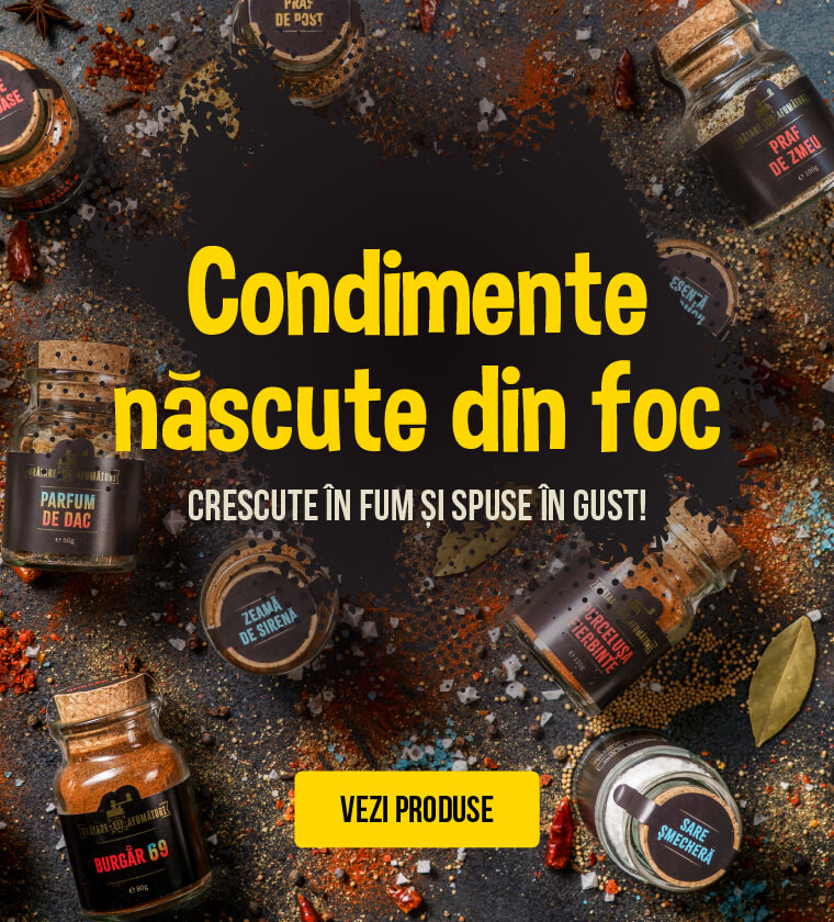 Condimente nascute din foc m