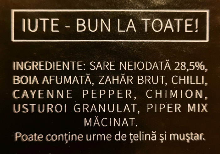 Mix de condimente pentru carne de pui/porc/vita si legume, Indianu' Talpa Iute, Rub, Marinada uscata, 90g [2]