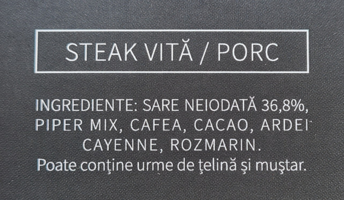 Mix de condimente pentru steak/vita/porc, Praf Columbian, Rub/Marinada uscata, 90 g [2]
